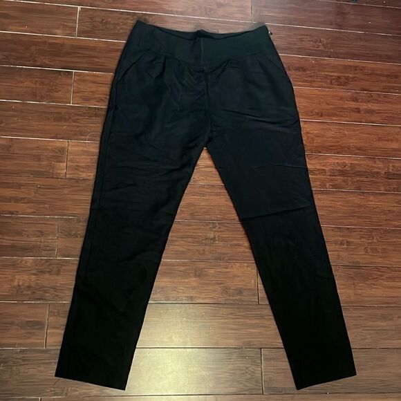 GAP Black Pants Size 0 Maternity in Excellent Condition - Worn Once Side Zipper - Picture 1 of 5